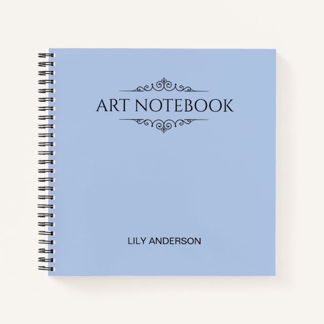 Carnet Ajoutez votre propre sujet et nom avec le calendri (Devant)