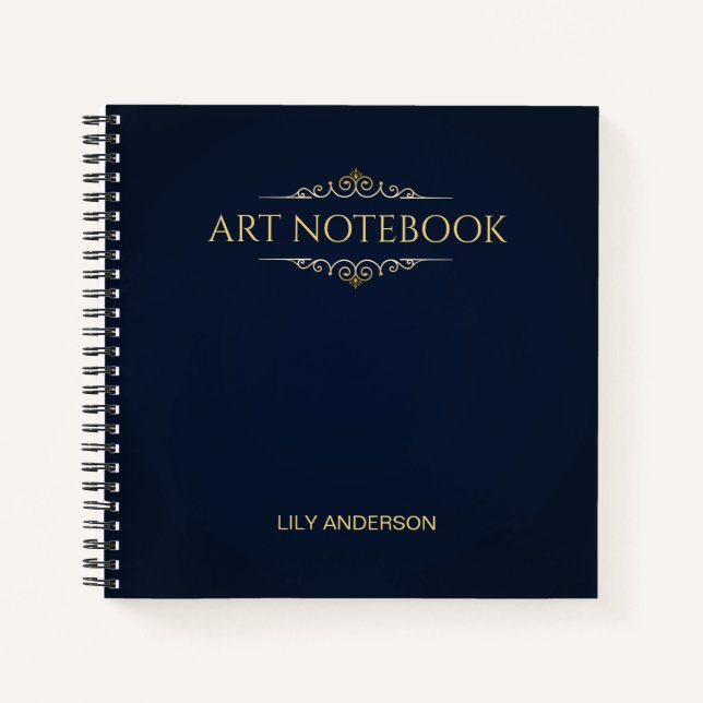 Carnet Ajoutez votre propre sujet et nom avec le calendri (Devant)