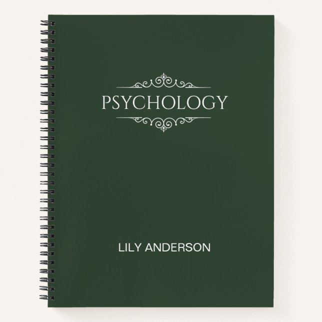 Carnet Ajoutez votre propre sujet et nom avec le calendri (Devant)