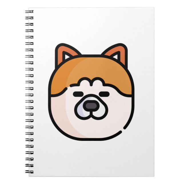Carnet Akita (Devant)