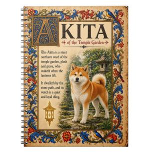 Carnet Akita, Art du Bestiaire Médiéval
