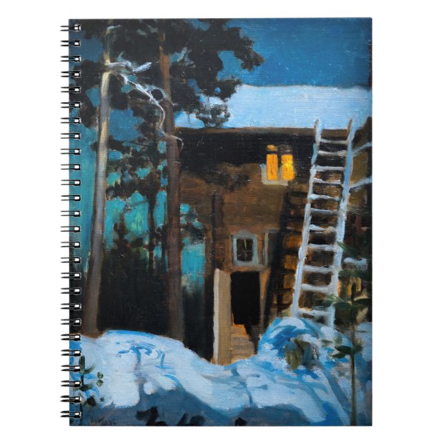 Carnet Akseli Gallen-Kallela - Kalela en hiver (Devant)
