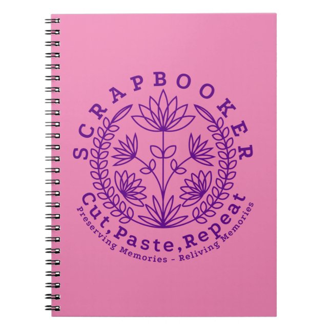 Carnet Album de découpage Cropper (Devant)