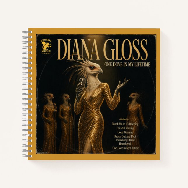 Carnet Album Diana Gloss : une parodie (Devant)