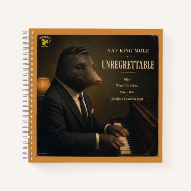 Carnet Album Nat King Mole : une parodie (Devant)