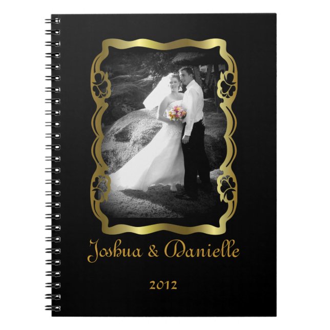 Carnet Album photo cadeau de mariage (Devant)