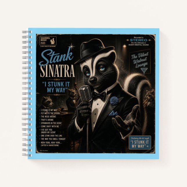 Carnet Album Stank Sinatra : une parodie (Devant)