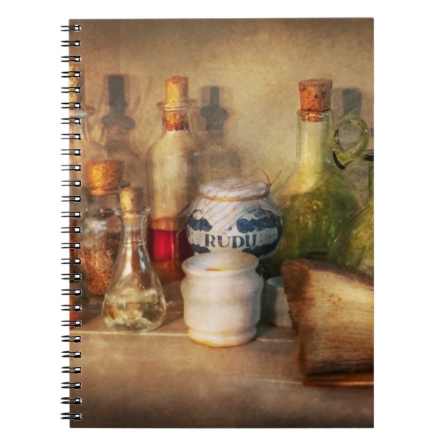 Carnet Alchimie - L'alchimiste à domicile (Devant)