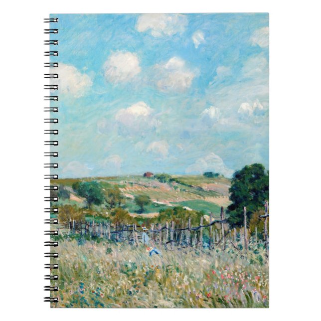 Carnet Alfred Sisley - Le pré (Devant)