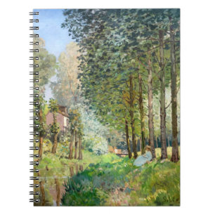 Carnet Alfred Sisley - Repos au bord du ruisseau