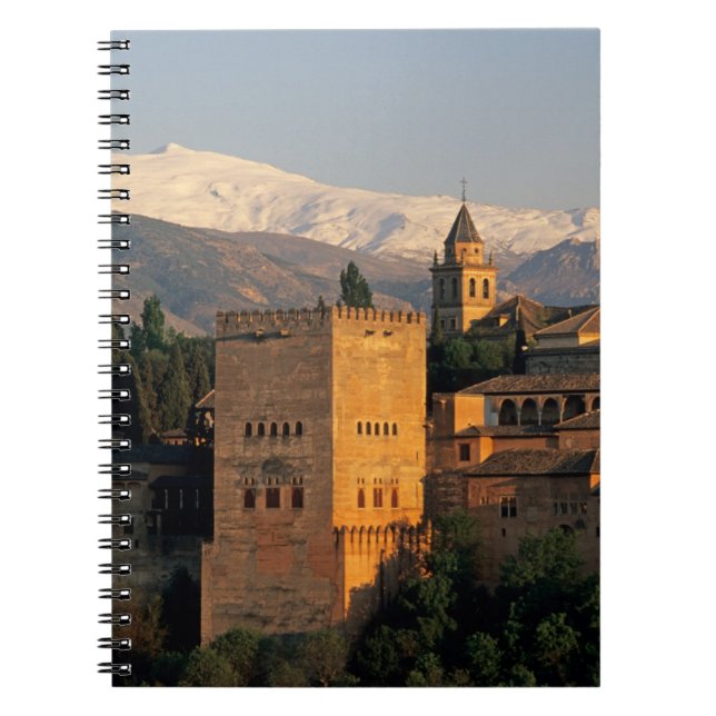 Carnet Alhambra; Grenade; Andaslusia, Espagne, Sierra (Devant)
