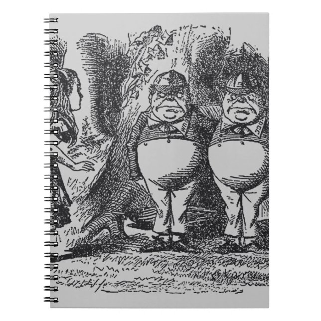 Carnet Alice au pays des merveilles (Devant)