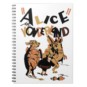 CARNET ALICE EN WONDERLAND