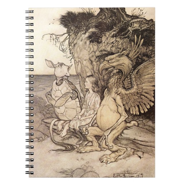 Carnet Alice In Wonderland (Devant)