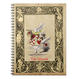 Carnet Alice - Lapin Blanc - Le Herald 1865