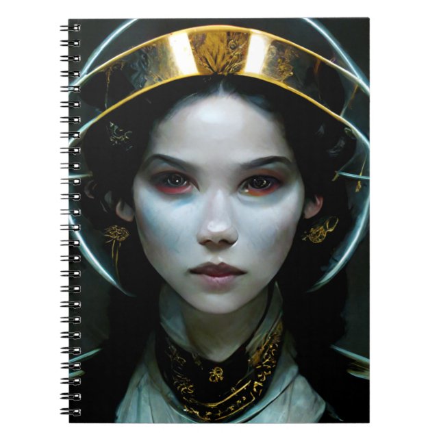 Carnet Alien Girl 2 Science Fiction (Devant)