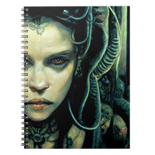 Carnet Alien Tech Girl Science Fiction