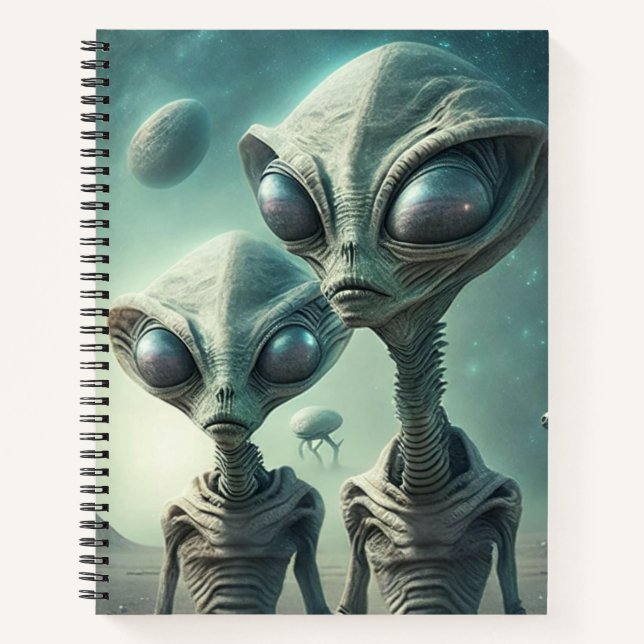 CARNET ALIENS ! (Devant)