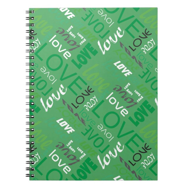 Carnet Alive Green Gallery (Devant)