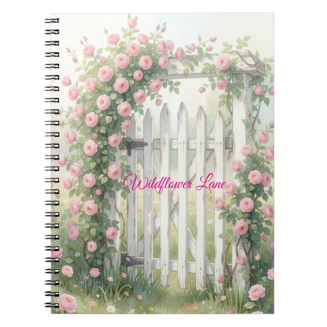 Carnet Allée des Fleurs Sauvages (Devant)