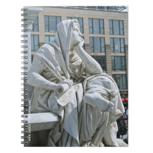 Carnet Allégorie de la philosophie du monument de Schille