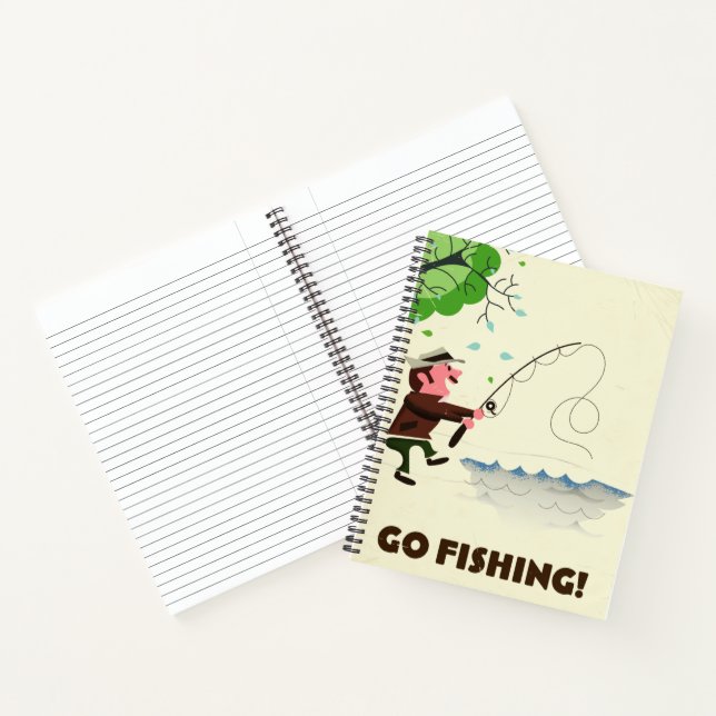 Carnet Aller à la pêche. (Intérieur)