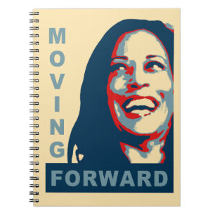 CARNET ALLER DE L'AVANT KAMALA HARRIS 2024