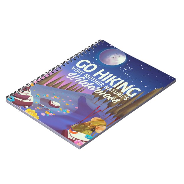 Carnet Allez en randonnée ! (Édition de nuit) (Côté gauche)