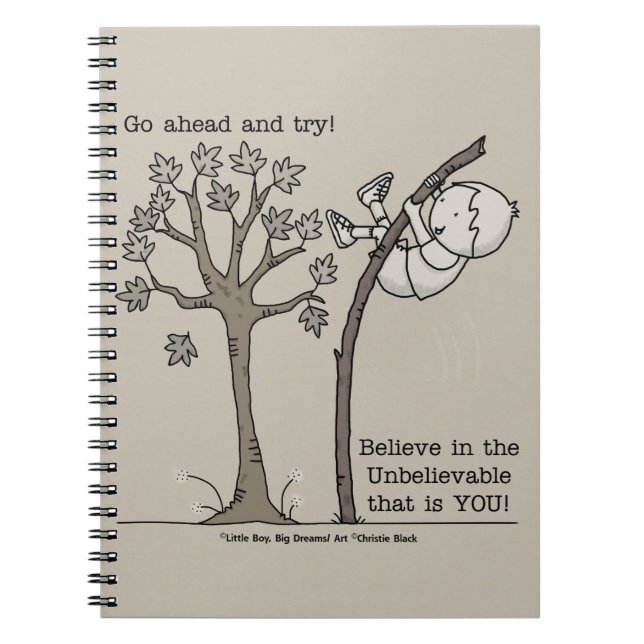 Carnet Allez-y, Essayez (Devant)