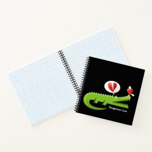 Carnet Alligator en amour