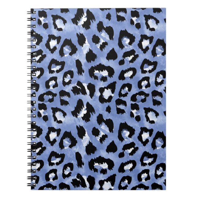 Carnet Allure de la peau animale : léopard d'aquarelle (Devant)