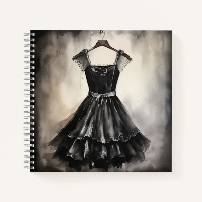 Carnet Allure vintage : Petite robe noire LBD Blu (Devant)