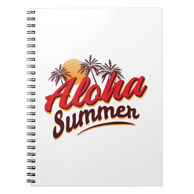 Carnet Aloha Summer (Devant)