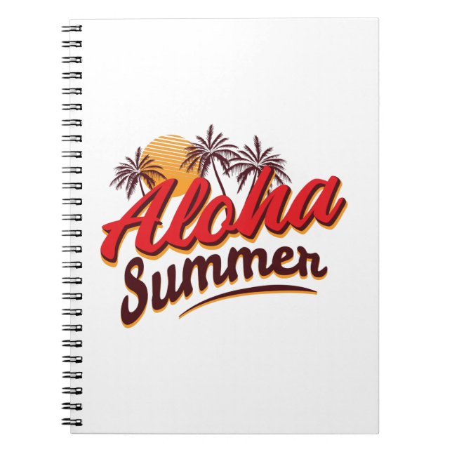 Carnet Aloha Summer (Devant)