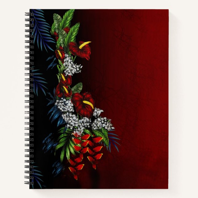 Carnet Aloha Tall minuit (Devant)