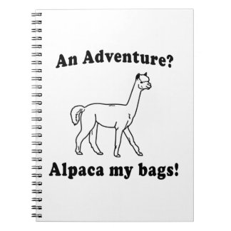 Carnet Alpaga d'aventure