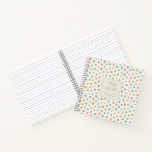 Carnet Alphabet personnalisé Nom ABC