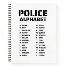 Alphabet Phonétique Police