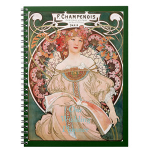 Carnet Alphonse Mucha F. Champenois