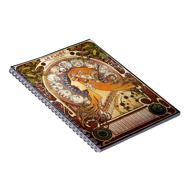 Carnet Alphonse Mucha Zodiac (Côté Droit)