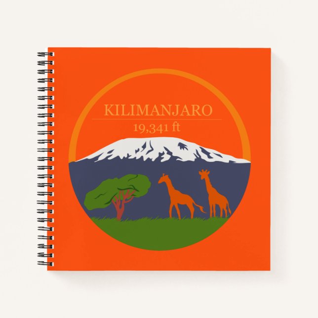 Carnet Altitude du Kilimandjaro (Devant)
