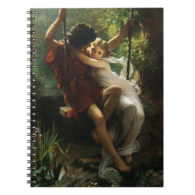 Carnet Amants sur une balançoire. Le Printemps de Pierre  (Devant)