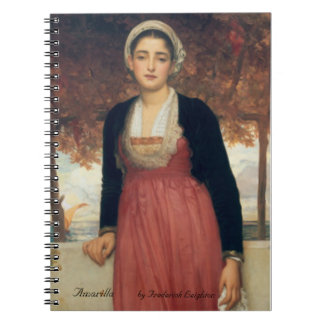 Carnet Amarilla par Frederick Leighton Notebook
