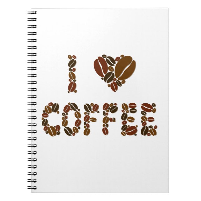 Carnet Amateur de café - Grains de café (Devant)