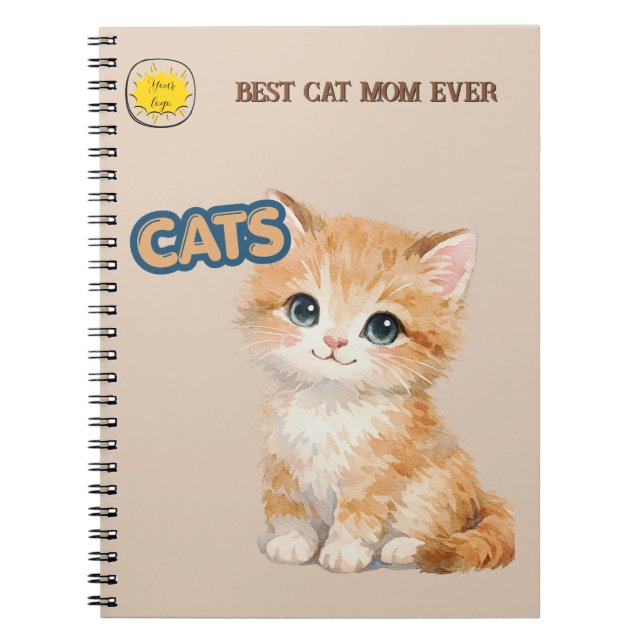 Carnet Amateur de chat élégant (Devant)
