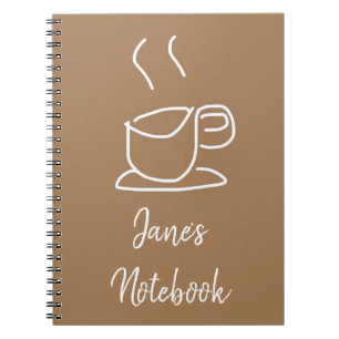Carnet Amateurs de thé Café Amateurs de café moderne simp