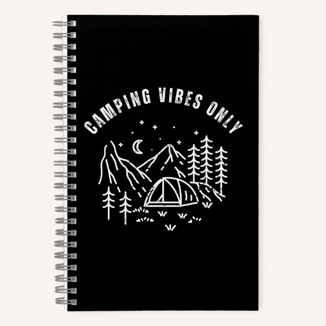 Carnet Ambiance Camping Uniquement (Recto)