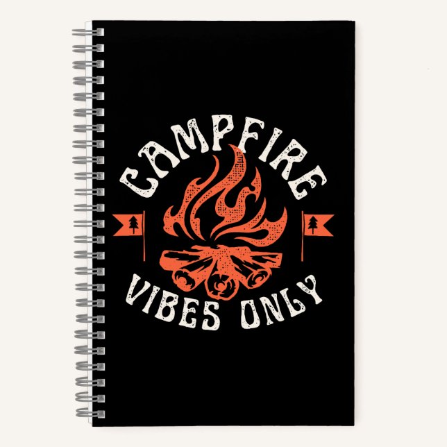 Carnet Ambiance de feu de camp uniquement (Recto)