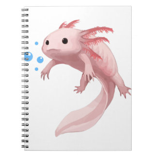 Carnet Ambystoma Mexicanum mignon Ados Axolotl Enfant