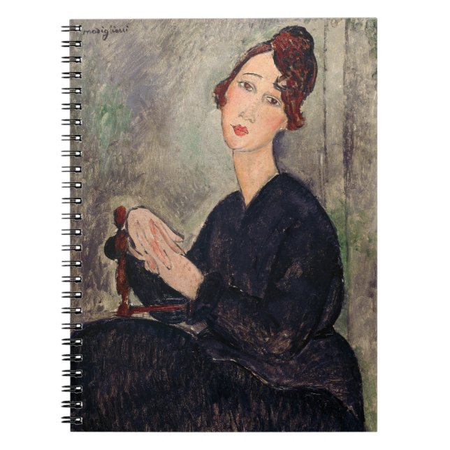 Carnet Amedeo Modigliani - Portrait de Dedie Hayden (Devant)